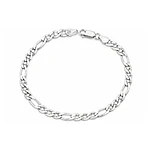 Pulsera en tejido Fígaro Plata 925