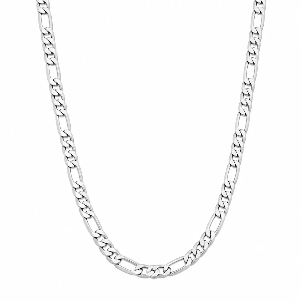 Set collar y pulsera Figaro personalizable 