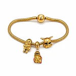 Pulsera Star Wars 3 charms Acero inoxidable 