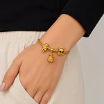 Pulsera Star Wars 3 charms Acero inoxidable 
