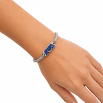 Pulsera placa luna 