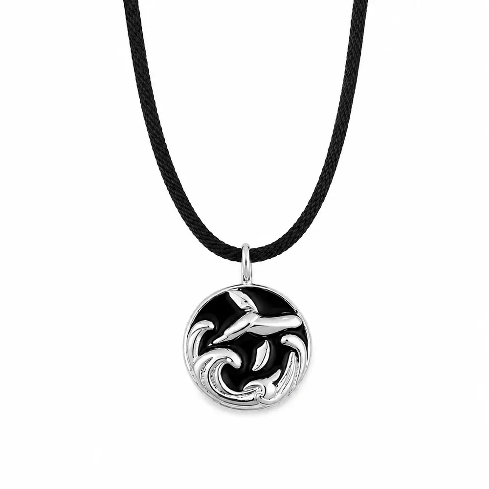 Collares ballenas para pareja 