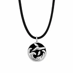 Collares ballenas para pareja 