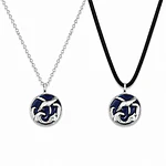 Collares ballenas para pareja 
