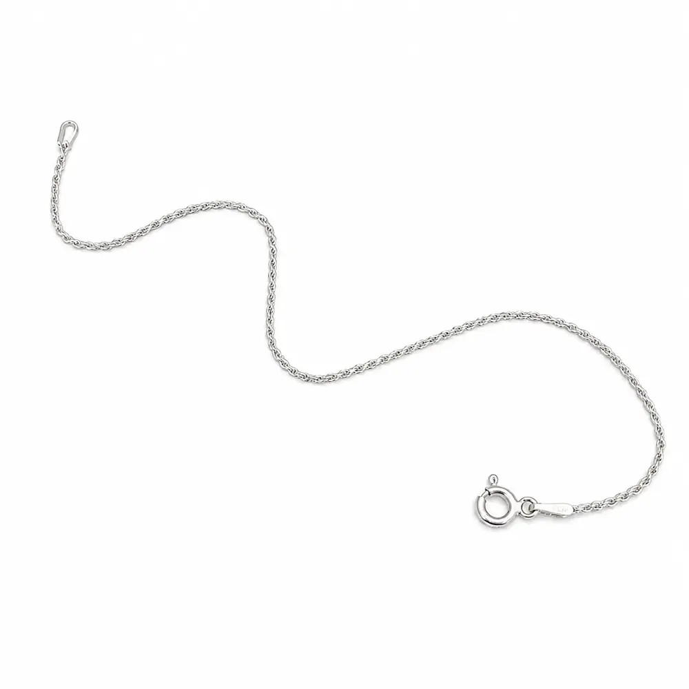 Pulsera con tejido lazo en Plata esterlina 