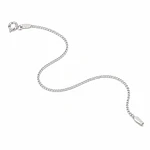 Pulsera cubana plana Plata 925