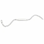 Pulsera esclava tejido marinero personalizable Plata S925