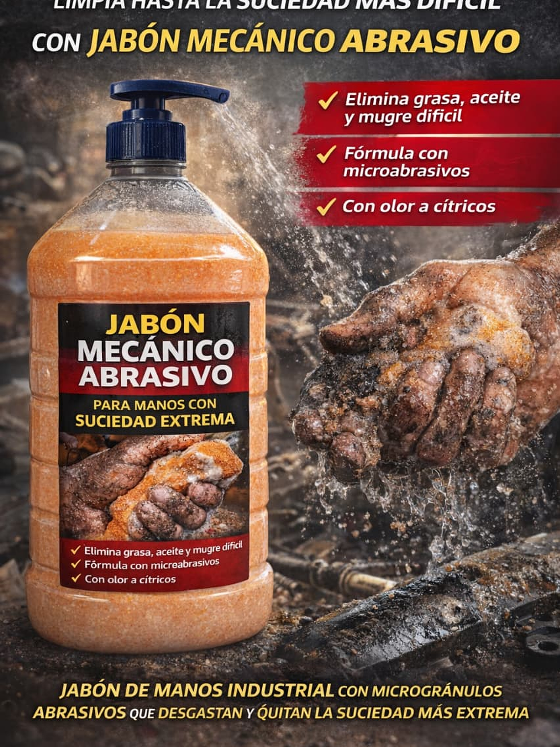 JABÓN MECANICO CON ABRASÍVO 1