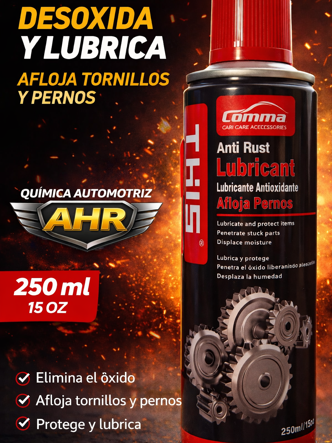 LUBRICANTE AFLOJADOR 250ml 1