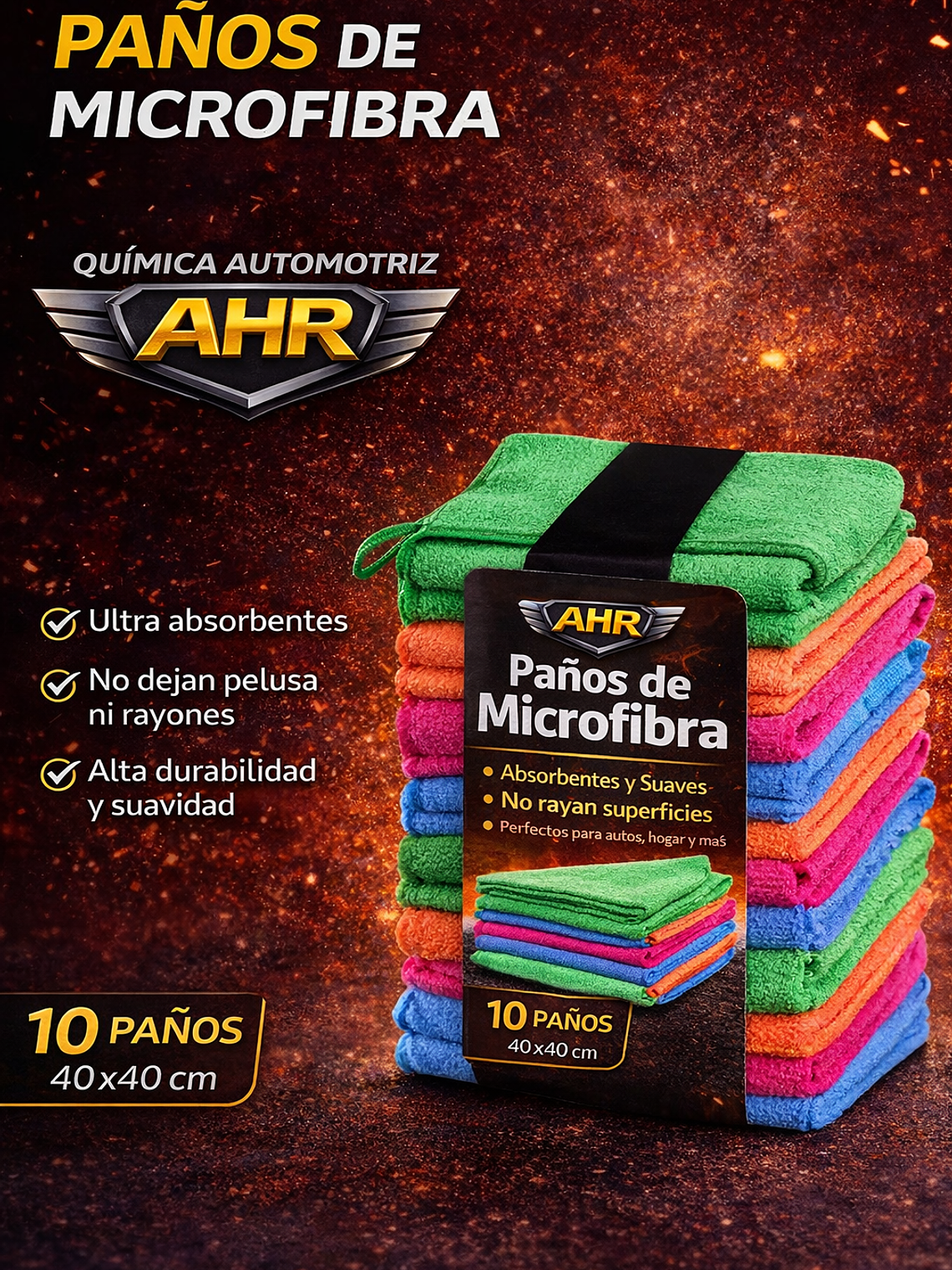 PAÑOS MICROFIBRA 40X40 1