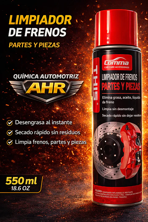 LIMPIADOR DE FRENOS EN SPRAY