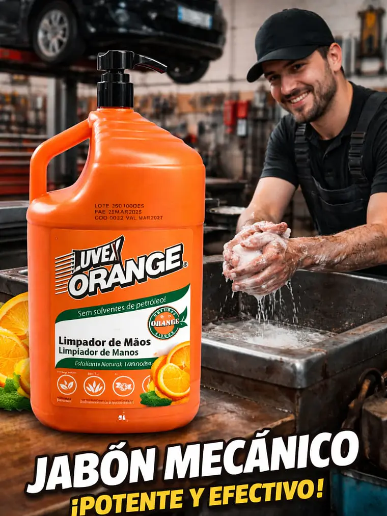 Jabón Mecánico AbrasivoLuvex de 4 litros 1