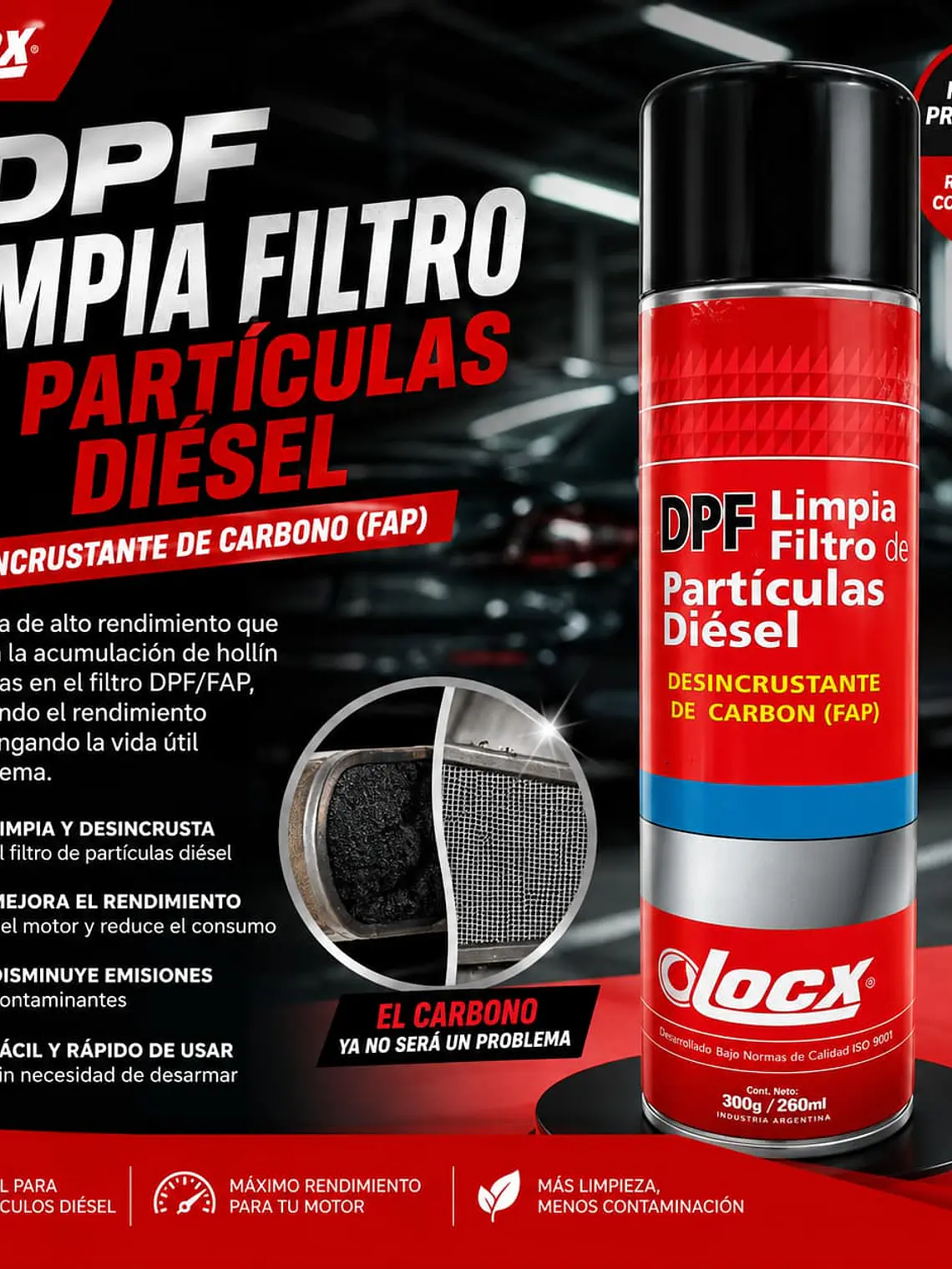Limpiador DPF Limpia Filtro de Partículas 1