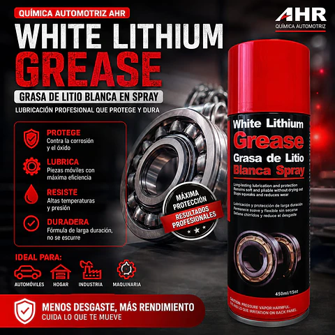 Grasa de litio en spray 450ml