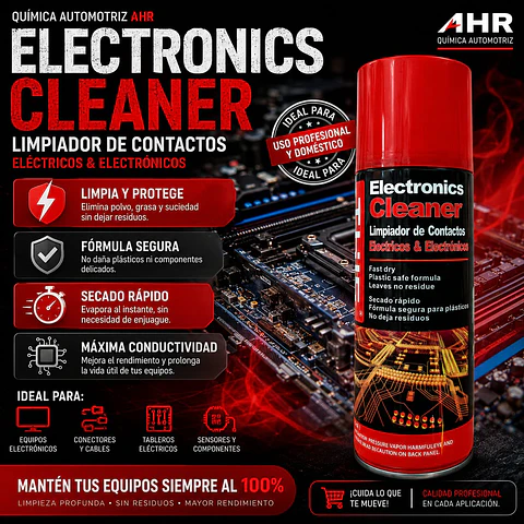 Limpiador de contacto electrico