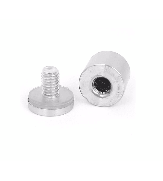 Separador de vidrio a inox 12*30 mm