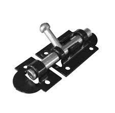 Picaporte aleman negro 1.1/2"