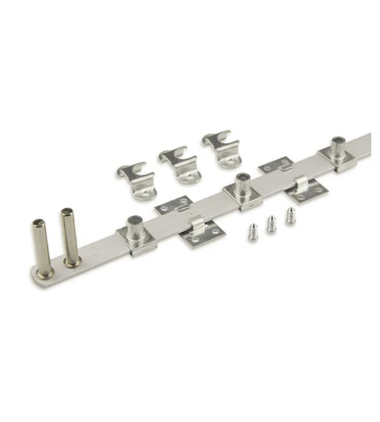 Cerradura 442-120 cm cajonera frontal, niquelada