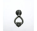 Tirador reina 70 mm bronce patinado