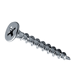 Tornillo drywall 3.5x25 zinc bolsa 100u