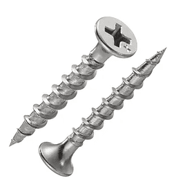 Tornillo drywall 3.5x32 zinc bolsa 100u