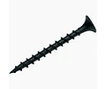 Tornillo drywall 3.5x32 negro bolsa 100u