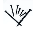 Tornillo drywall 4.2x65 negro bolsa 100u
