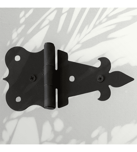 Bisagra colonial t/negro 4"