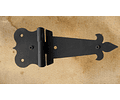 Bisagra colonial t/negro 6"