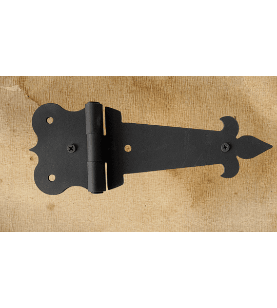 Bisagra colonial t/negro 6"