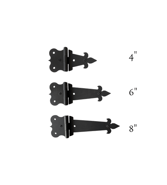 Bisagra colonial t/negro 4"