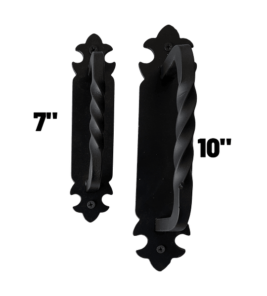 Tirador colonial t/negro 10"