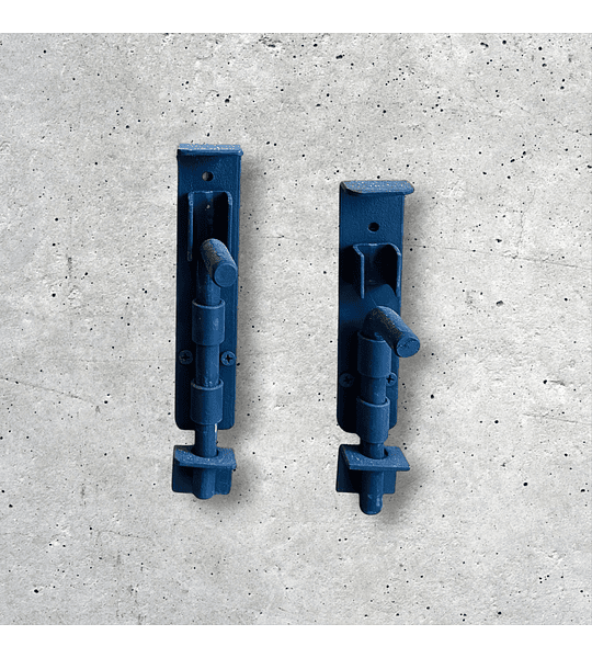 Picaporte baston t/negro 1/2x5"