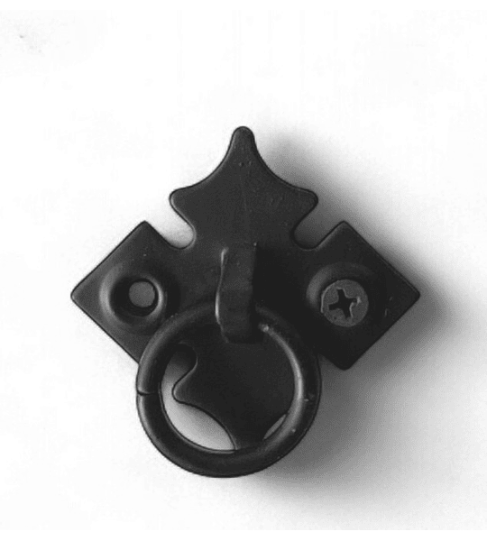 Tiradores t/negro estrella