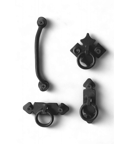 Tirador t/negro horizontal