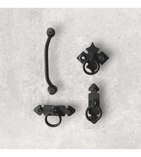 Tirador t/negro horizontal