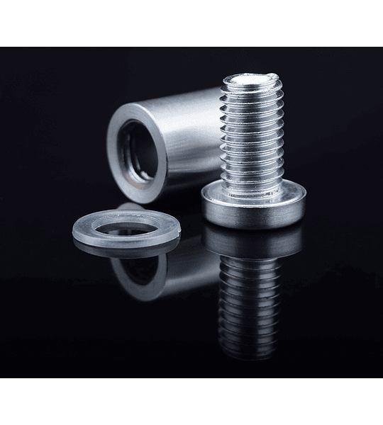 Separador de vidrio a inox 19*30 mm (sep003)