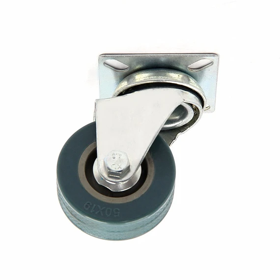 Rue007 rueda c/base gir 2" gris