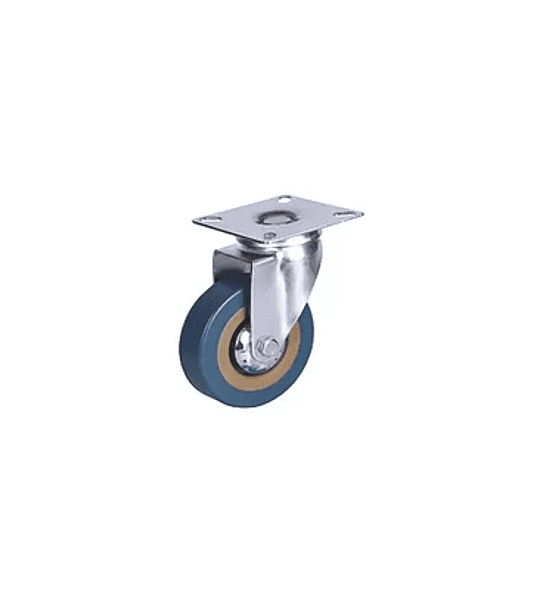 Rue009 rueda c/base gir 3" gris