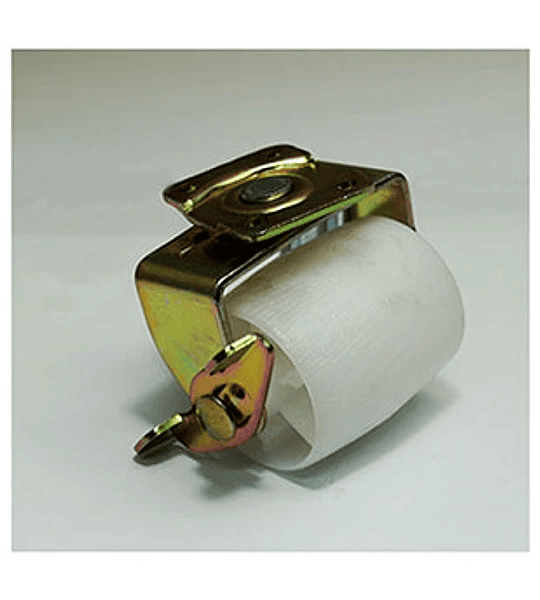 Rue079 rueda cama c/base y freno blanca 53187