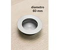 Asa07 asa redonda 60 mm  acero inox