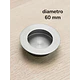 Asa07 asa redonda 60 mm  acero inox