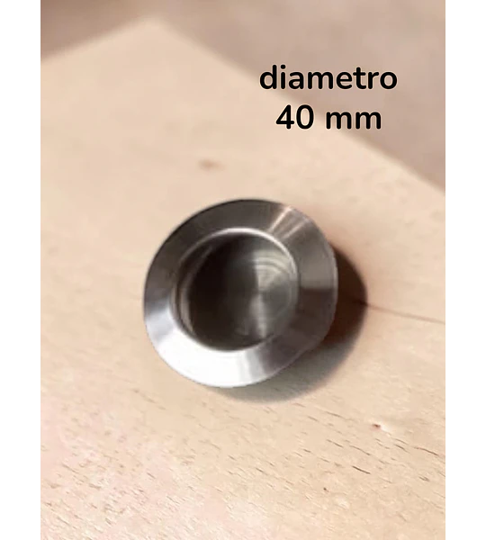 Asa06 asa redonda 40 mm acero inox 4001-6178
