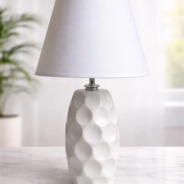 CANDEEIRO 40CM BRANCO BASE 1