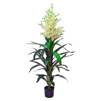 Planta artificial com vaso