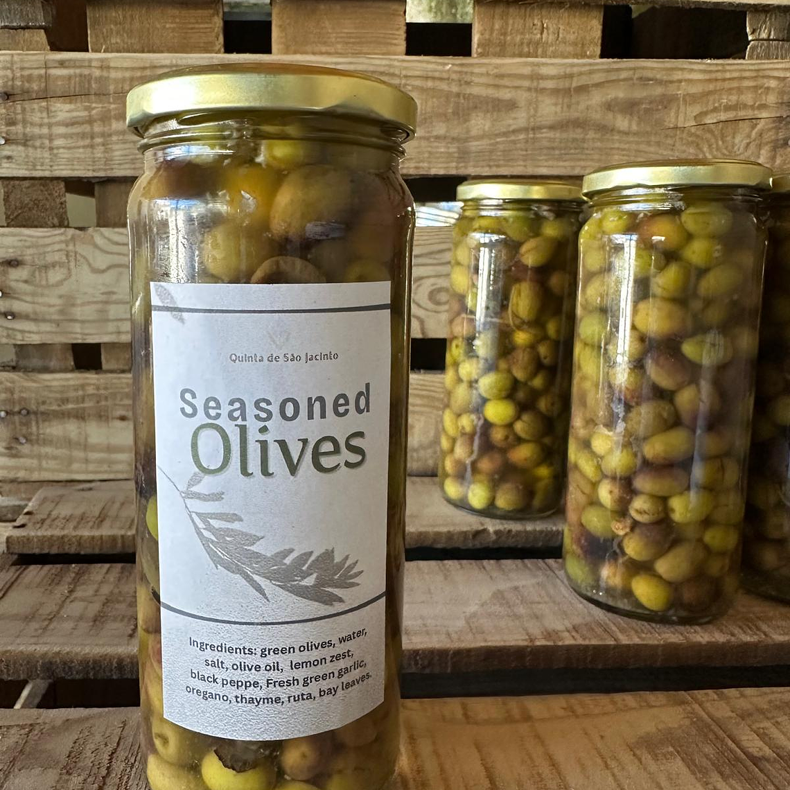 fermented seasoned olives - 720 ML 1