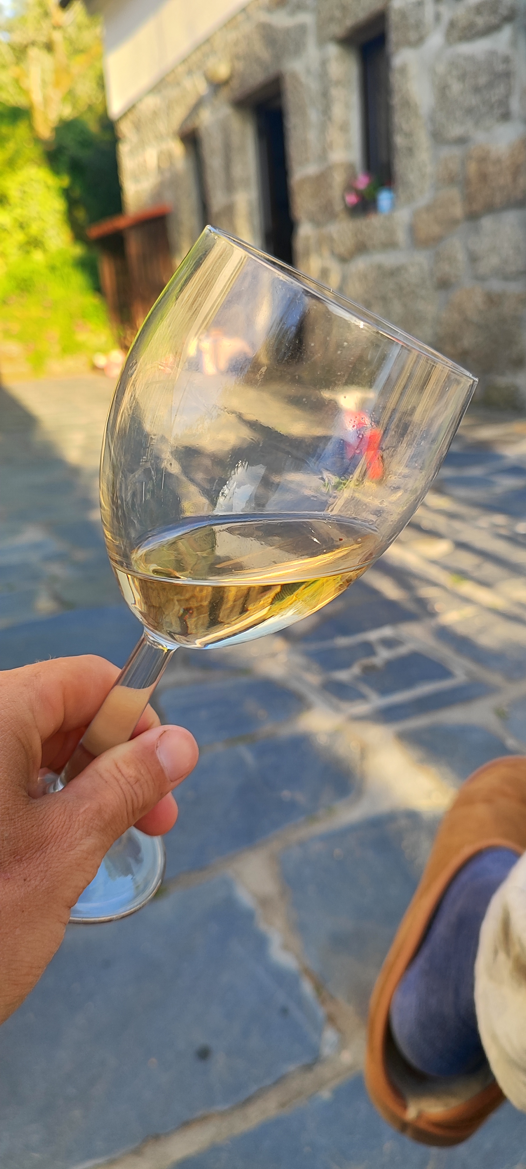A glass of what we made