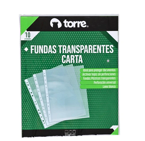 Funda polipropileno carta
