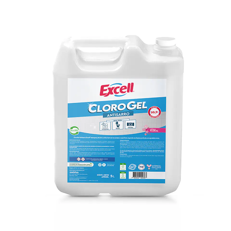 Cloro gel 5 L 1