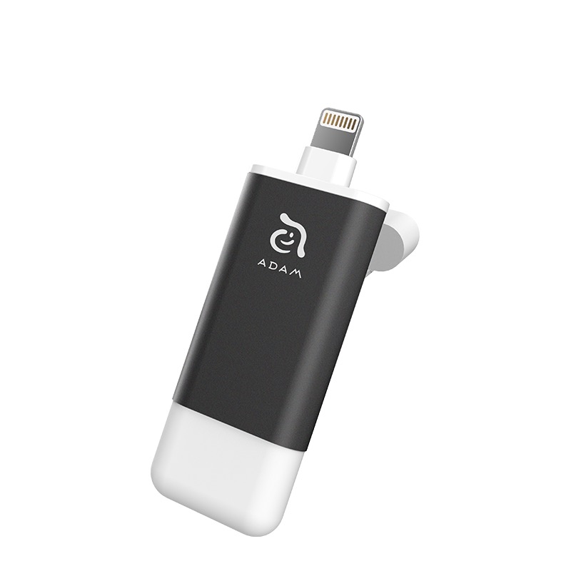 Pendrive Lightning/USB-A Adam Elements iKlips II de 32 GB Gris